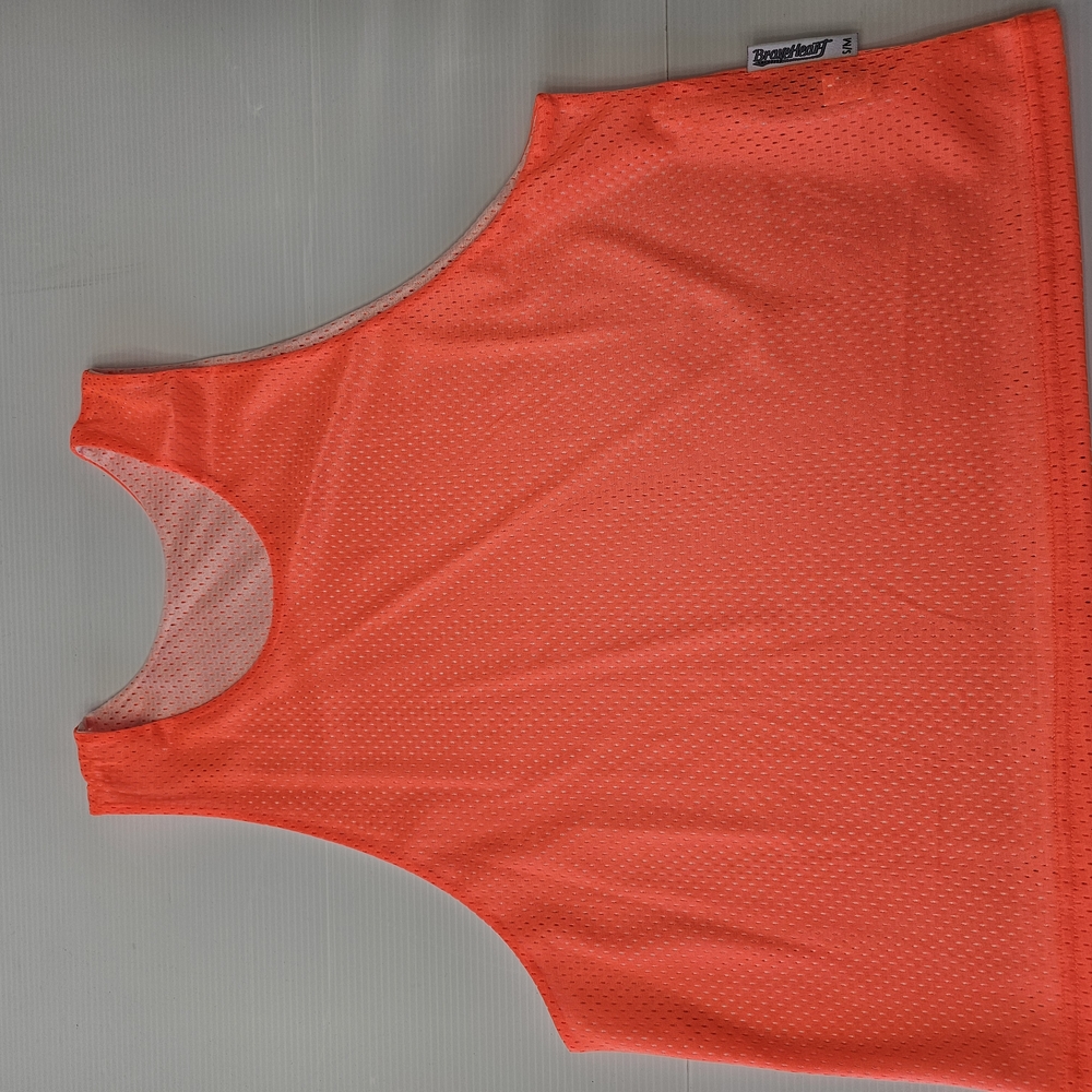NeonOrange Mesh Tank Top